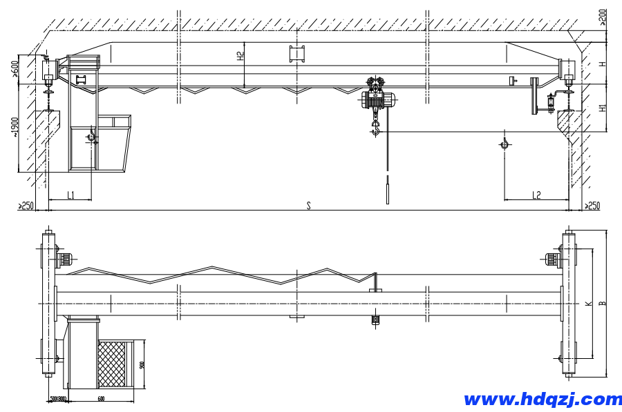 LD型電動(dòng)單梁起重機(jī)產(chǎn)品簡介 LD型電動(dòng)單梁起重機(jī)產(chǎn)品簡介