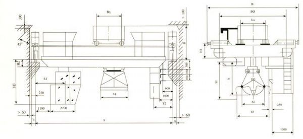 QZ型抓斗橋式起重機(jī) QZ型抓斗橋式起重機(jī)