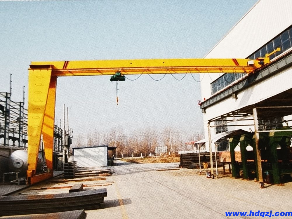 MB型電動葫蘆半門式起重機(jī) MB型電動葫蘆半門式起重機(jī)